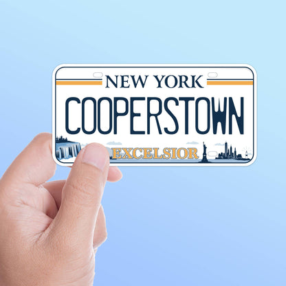 New York License Plate Stickers - 25+ Custom NY Decals