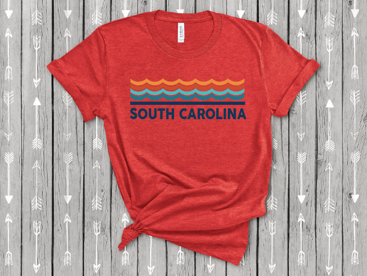 Finger Lakes Retro Wave T-Shirt