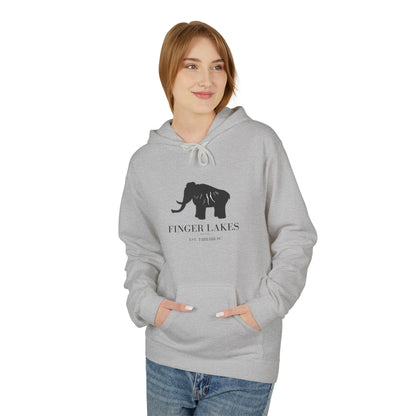 Finger Lakes Ice Age Hoodie — Mastodon Sweatshirt