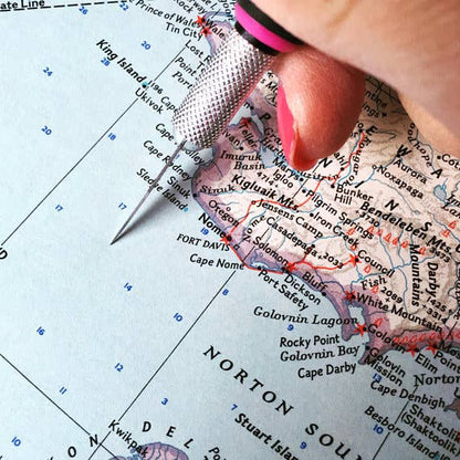 Seneca Lake New York Vintage Map Pillow