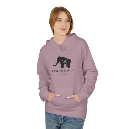 Finger Lakes Ice Age Hoodie — Mastodon Sweatshirt