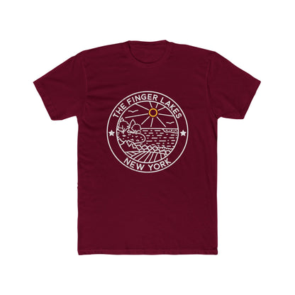 Finger Lakes Unisex Vintage Cotton Crew Tee
