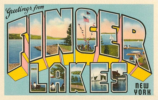 Greetings from Finger Lakes Blue Magnet