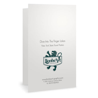 Dive Into the Finger Lakes Greeting Card