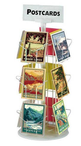 Dive Into the Finger Lakes Retro Postcard | Vintage Souvenir