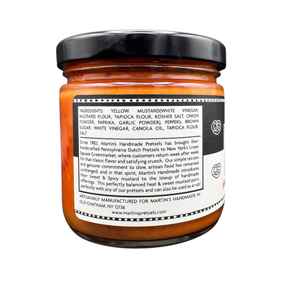 Sweet & Spicy Mustard - 7.75oz Jars