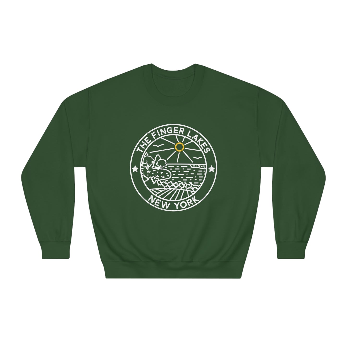 Finger Lakes Unisex DryBlend® Crewneck Sweatshirt