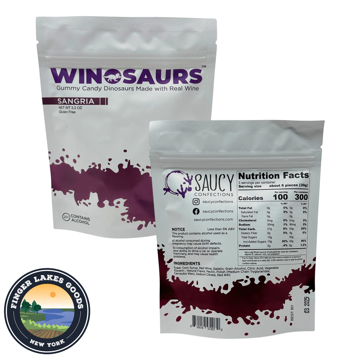 Winosaur Wine Gummies