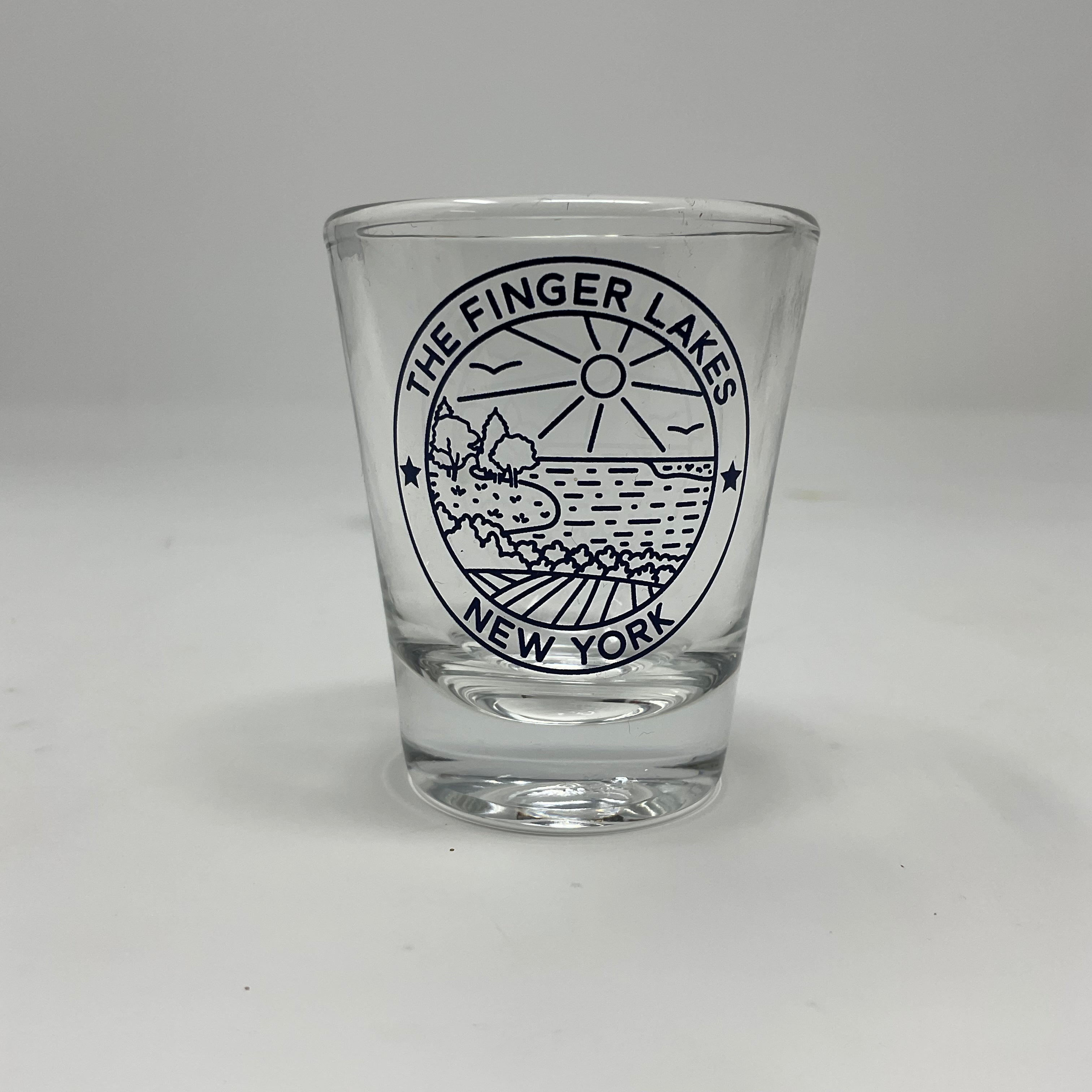 The Finger Lakes Shot Glass