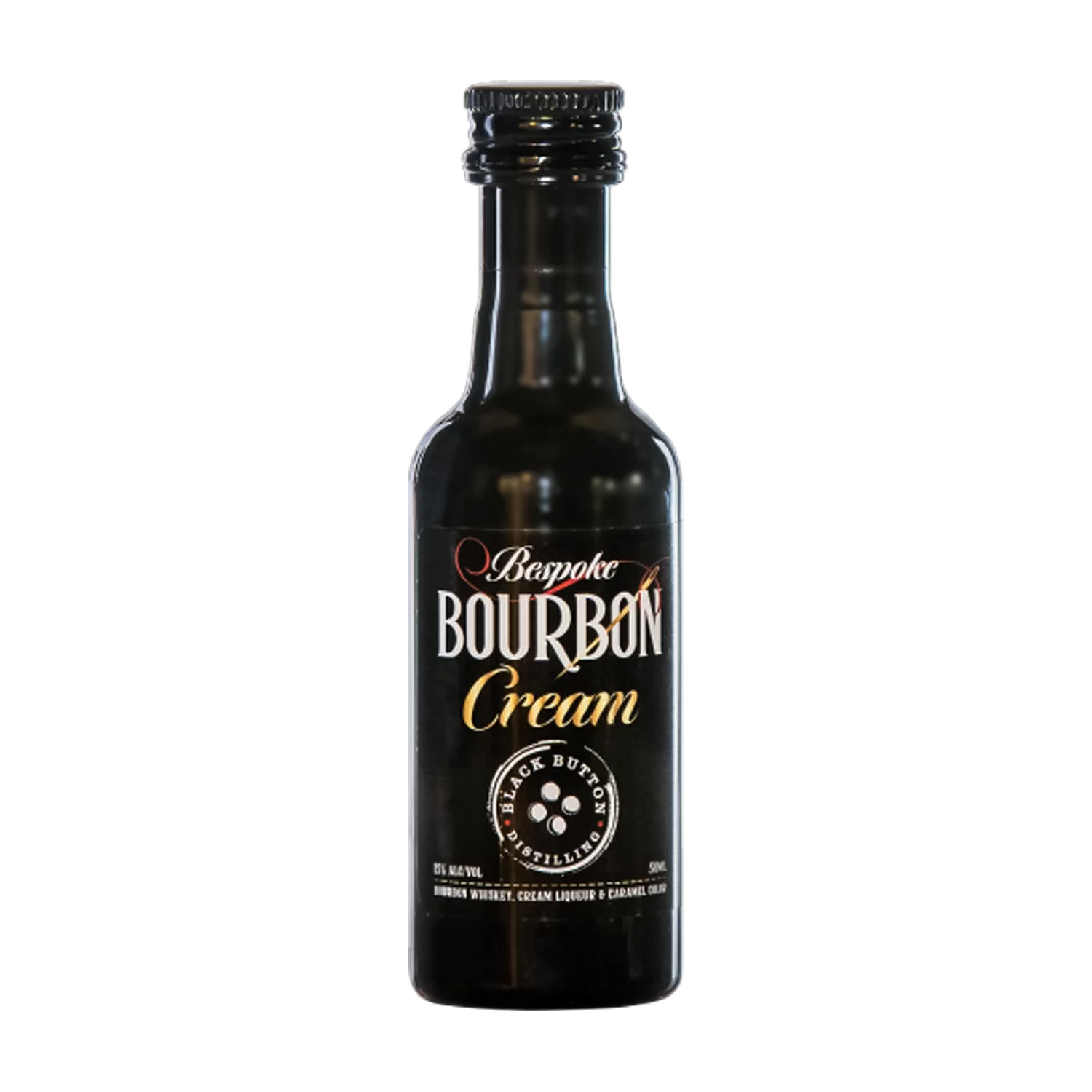 Black Button Bespoke Bourbon Cream Minis (50mL)