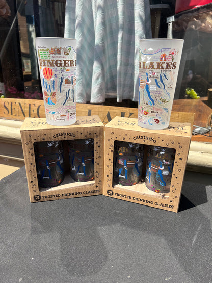 Finger Lakes Drinking Glass | EXCLUSIVE!