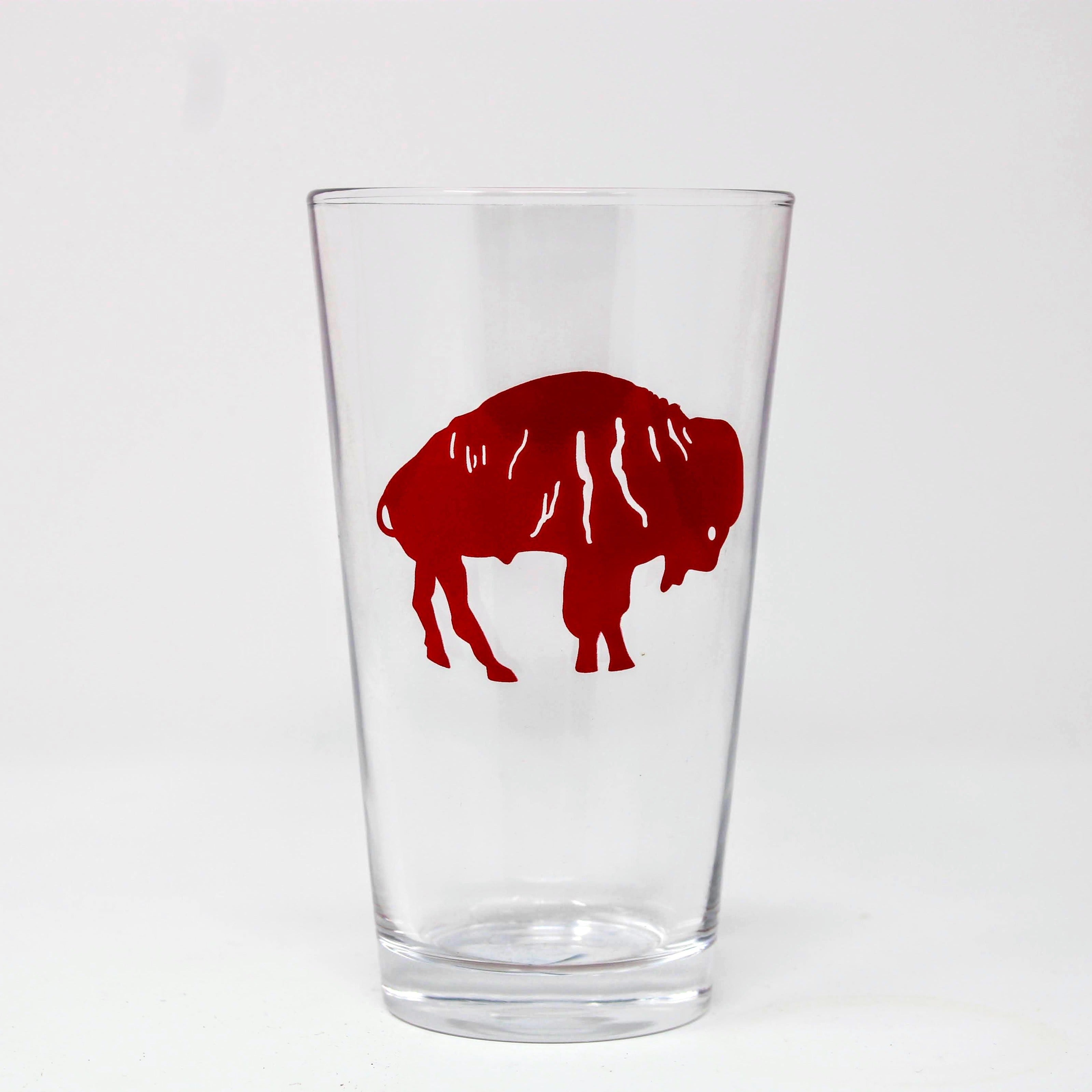 Buffalo Pint Glass