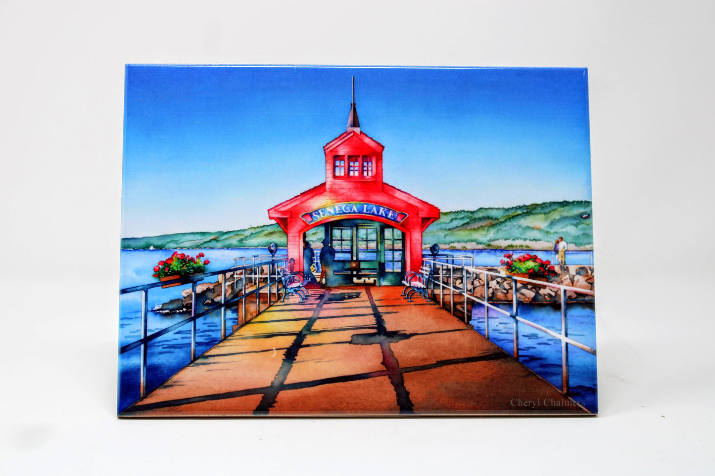Cheryl Chalmers Watercolor Tile