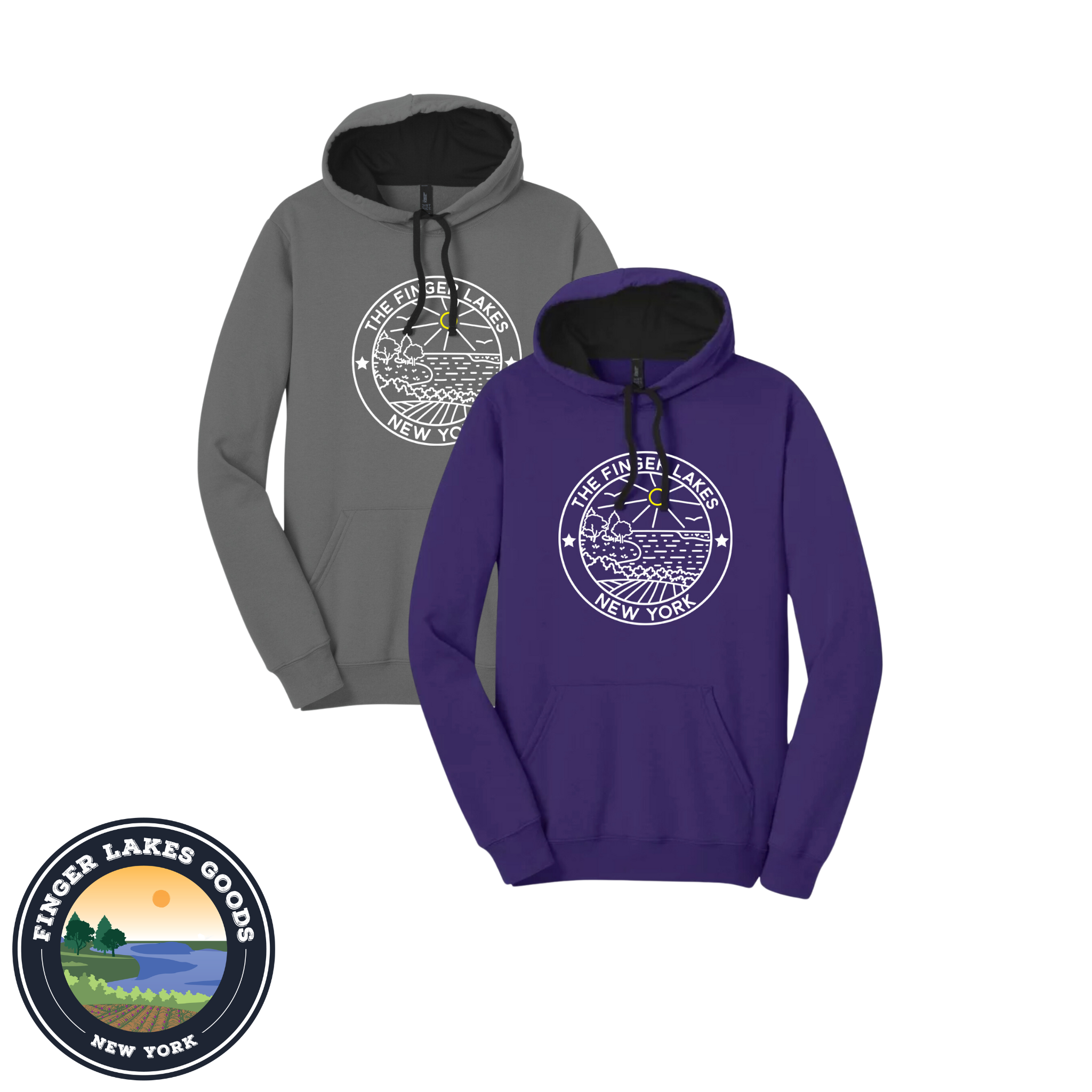 Finger Lakes Hoodie Sweatshirt