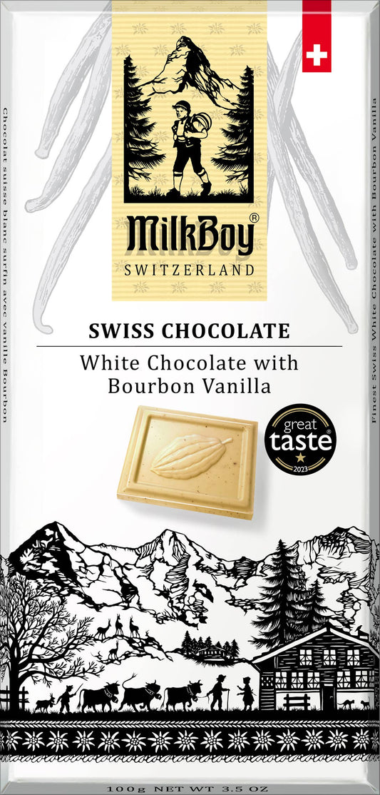 MilkBoy White Chocolate with Bourbon Vanilla