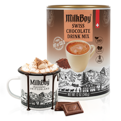 Milkboy Swiss Hot Cocoa 12oz. - 100% Natural