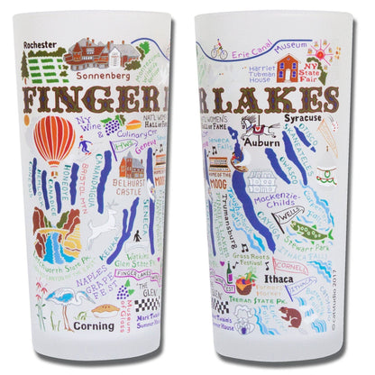 Finger Lakes Drinking Glass | EXCLUSIVE!