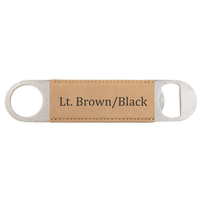 Finger Lakes Leatherette Bottle Opener