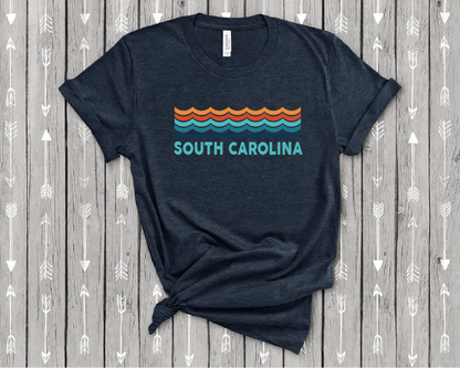 Finger Lakes Retro Wave T-Shirt