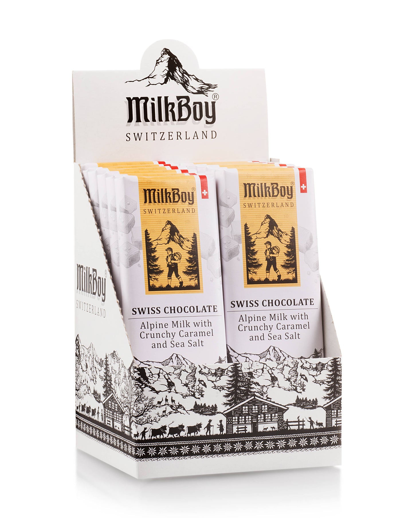 Milk Chocolate with Caramel & Sea Salt Snack Size Bars 1.4oz