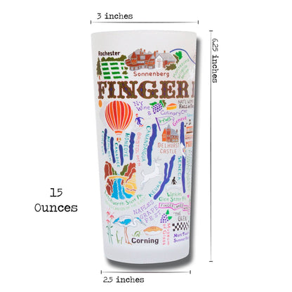 Finger Lakes Drinking Glass | EXCLUSIVE!