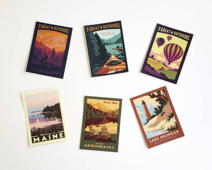 Finger Lakes Vintage Travel Vinyl Sticker Souvenir