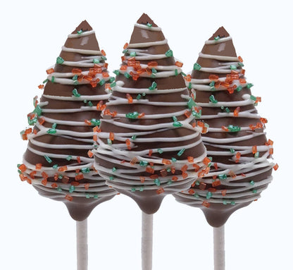 Christmas Tree Cake Pops