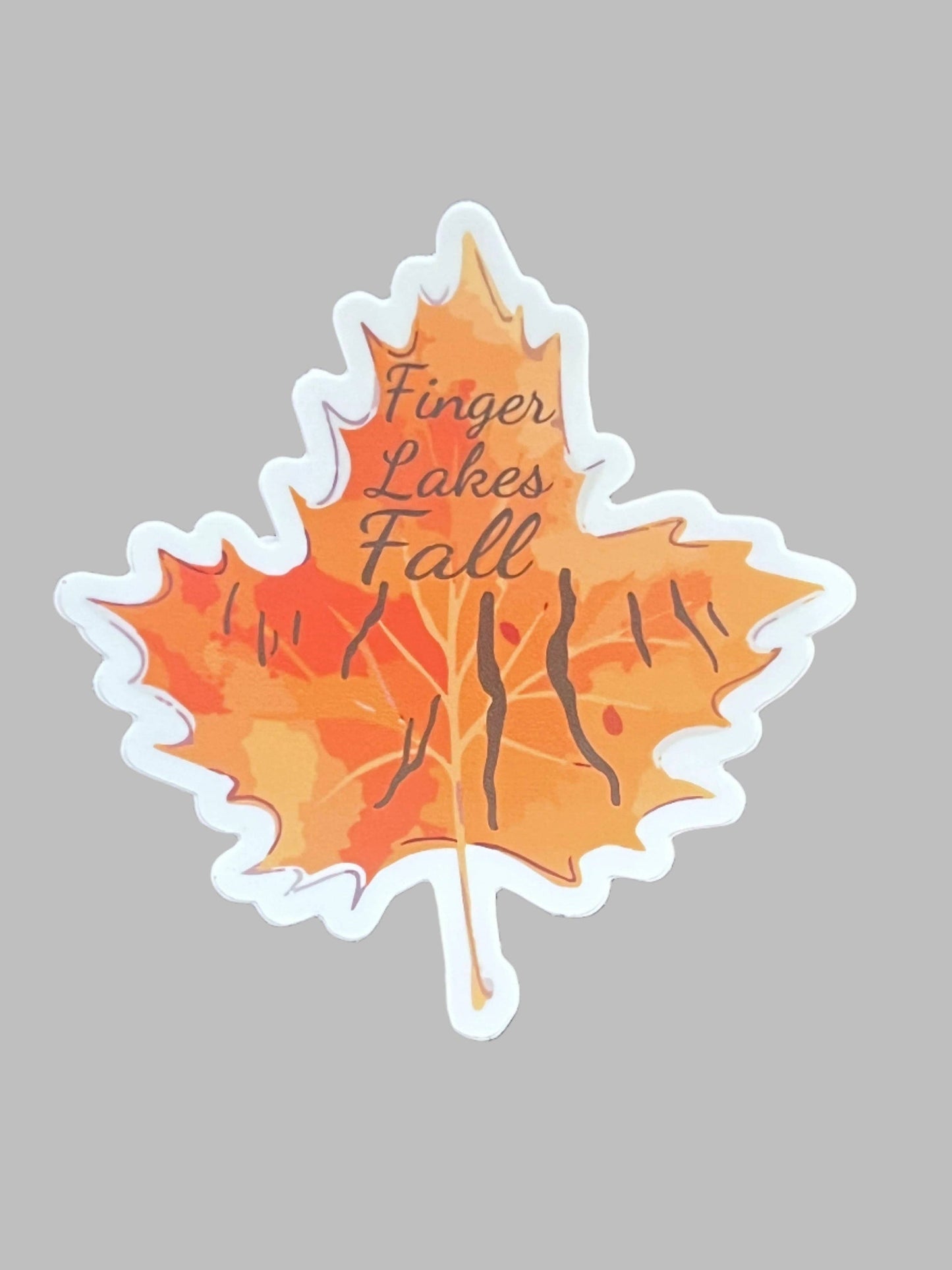 Finger Lakes Fall Sticker