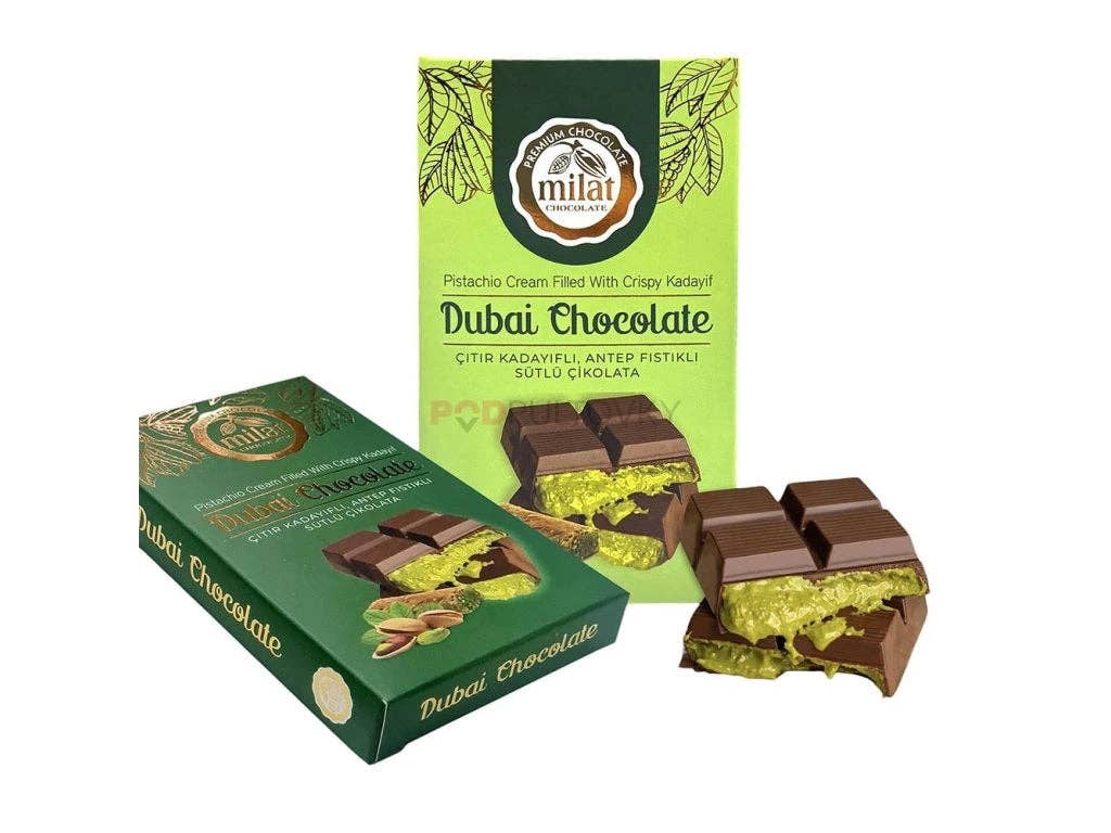Milat Dubai Chocolate 12pck x 60g (Turkey)