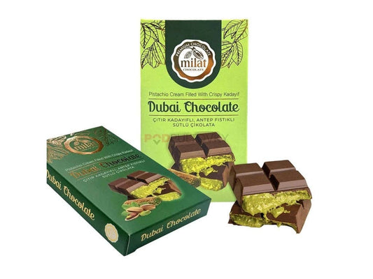 Milat Dubai Chocolate 12pck x 60g (Turkey)