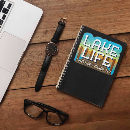 Custom Lake Life Sticker - Large Outdoors Name Drop Decal