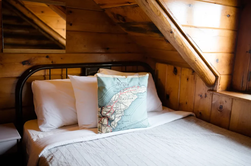 Seneca Lake New York Vintage Map Pillow