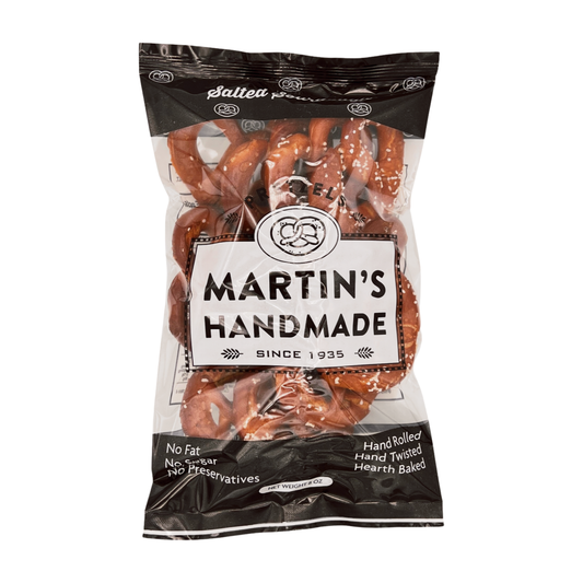 Handmade Pretzels, Salted (8oz)