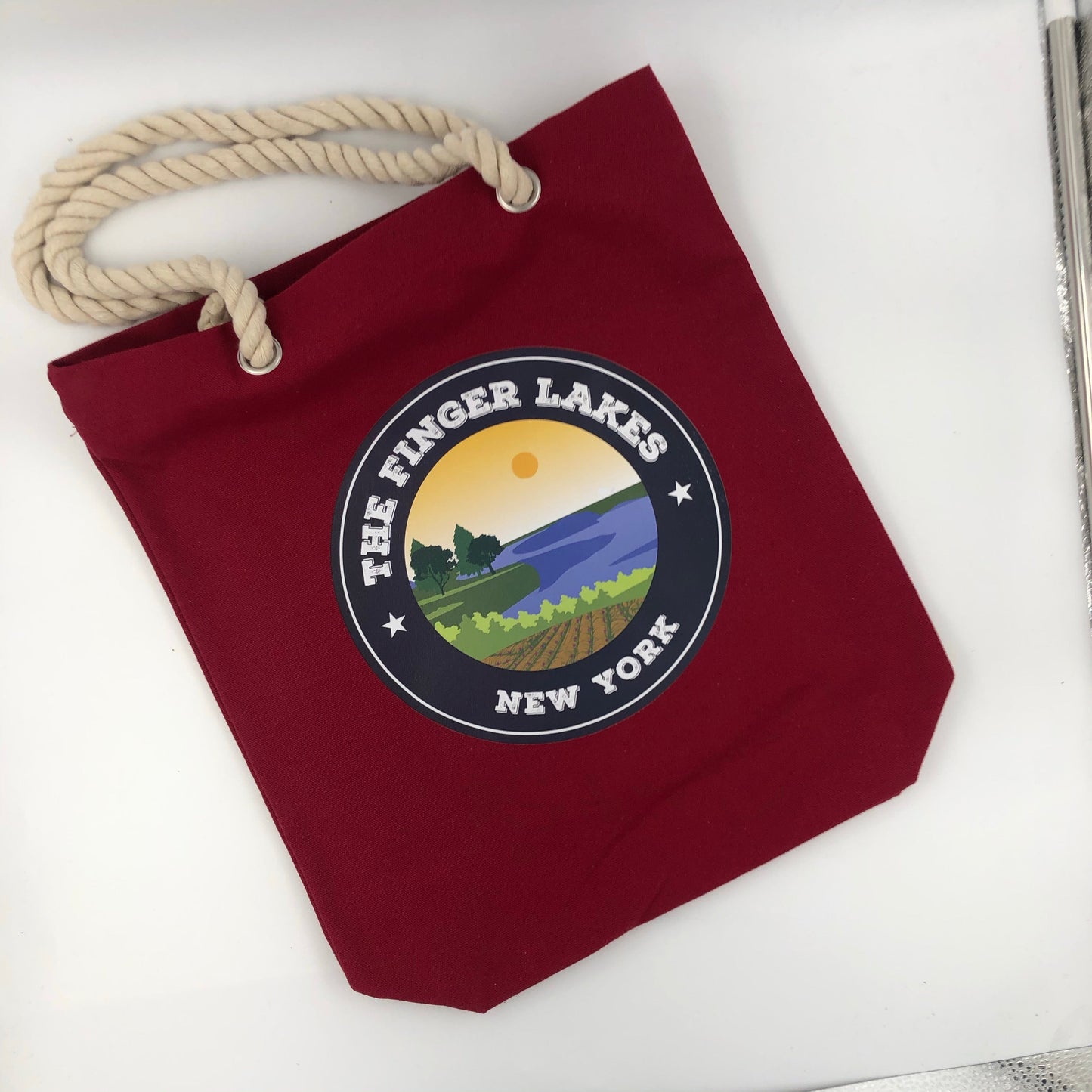 Finger Lakes Tote Bag (Medium Size)