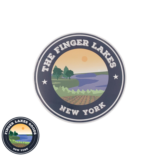 The Finger Lakes Sticker