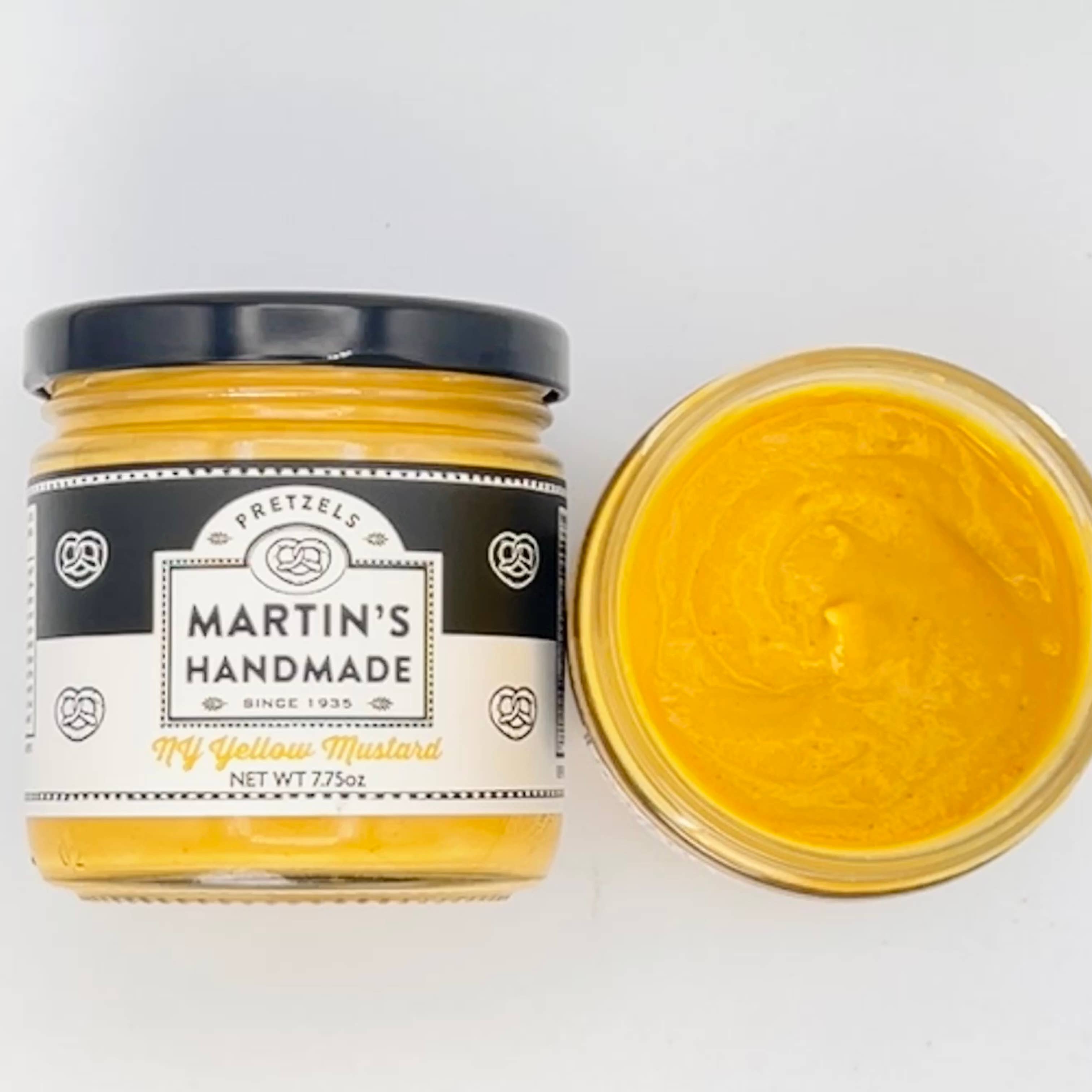 Martins Pretzel Bakery | NY Style Yellow Mustard - 6/7.75oz Jars