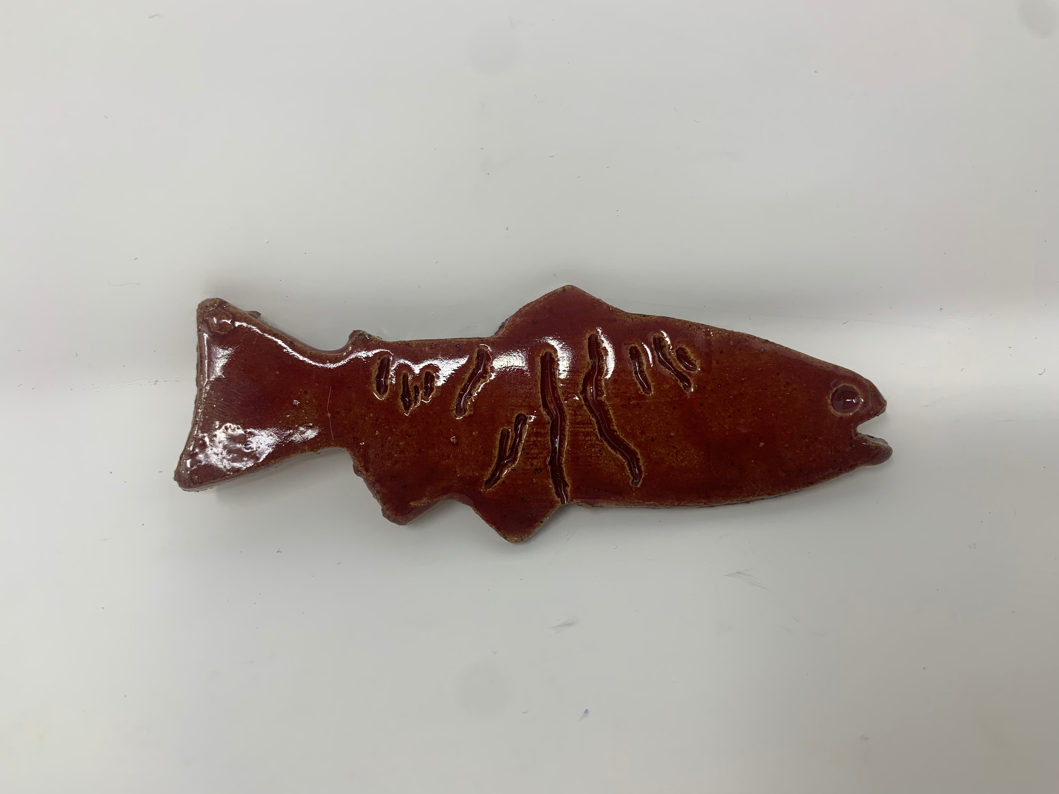 Finger Lakes Fish Pottery Magnet