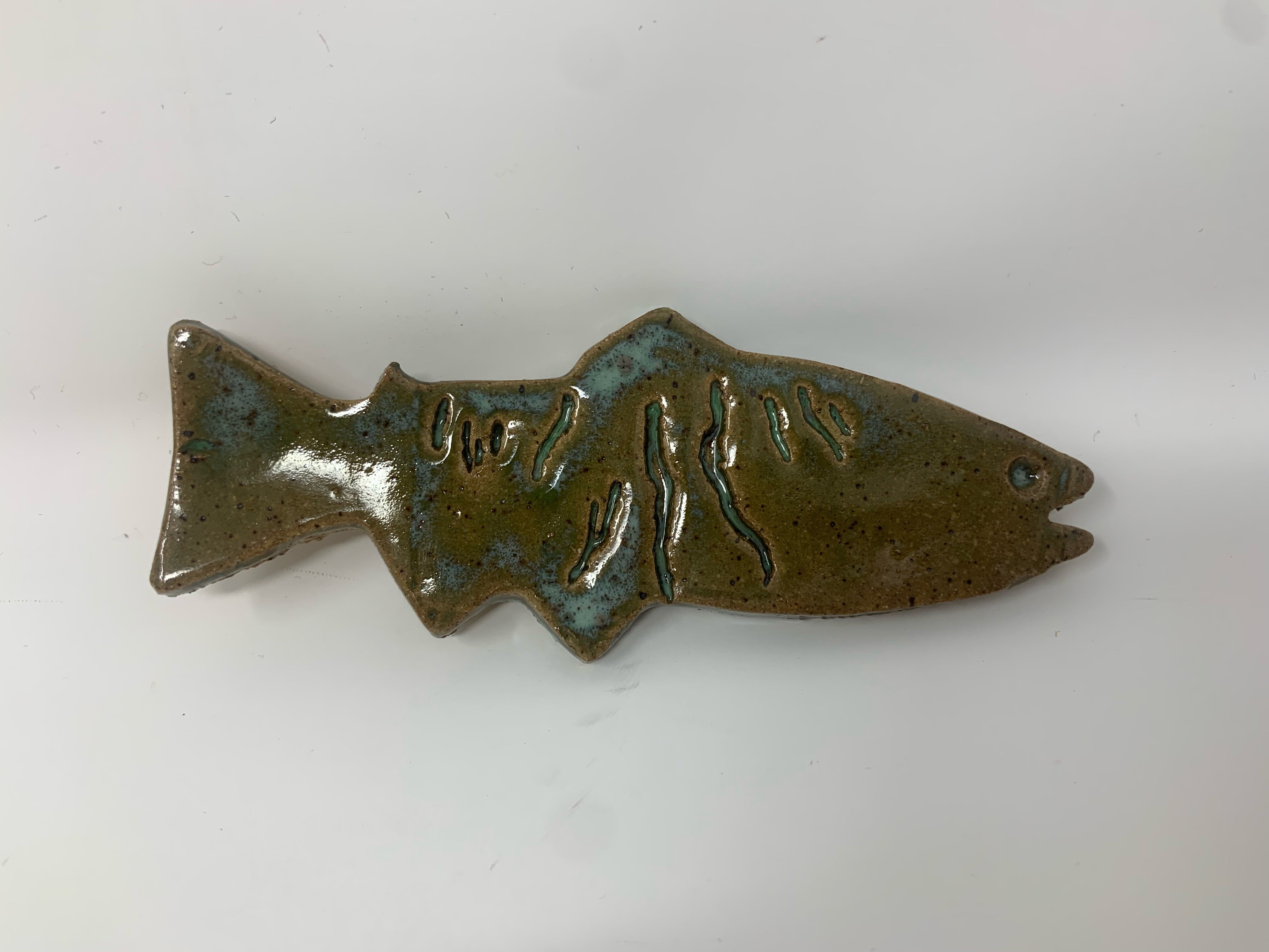 Finger Lakes Fish Pottery Magnet