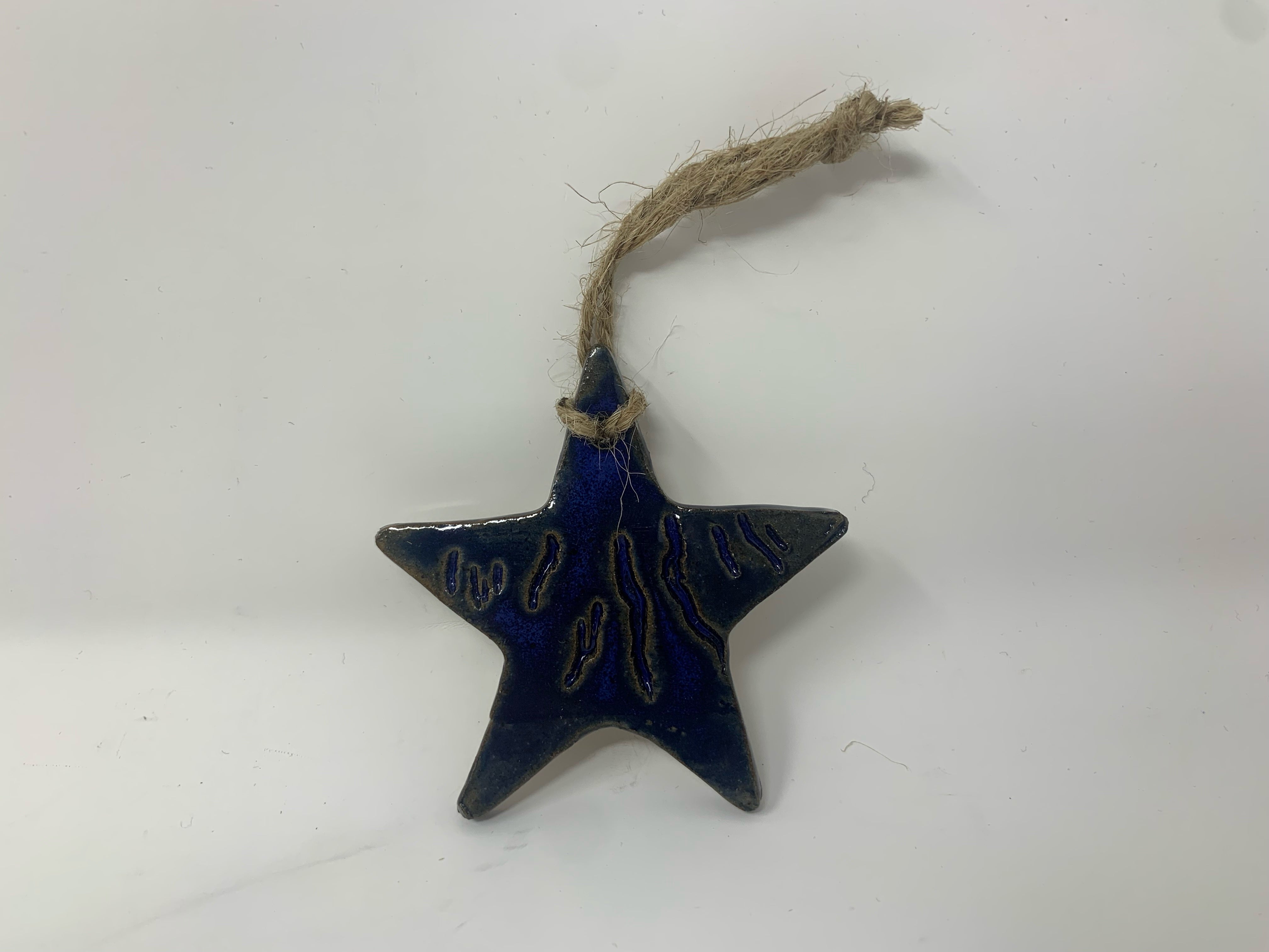 Finger Lakes Star Pottery Ornament