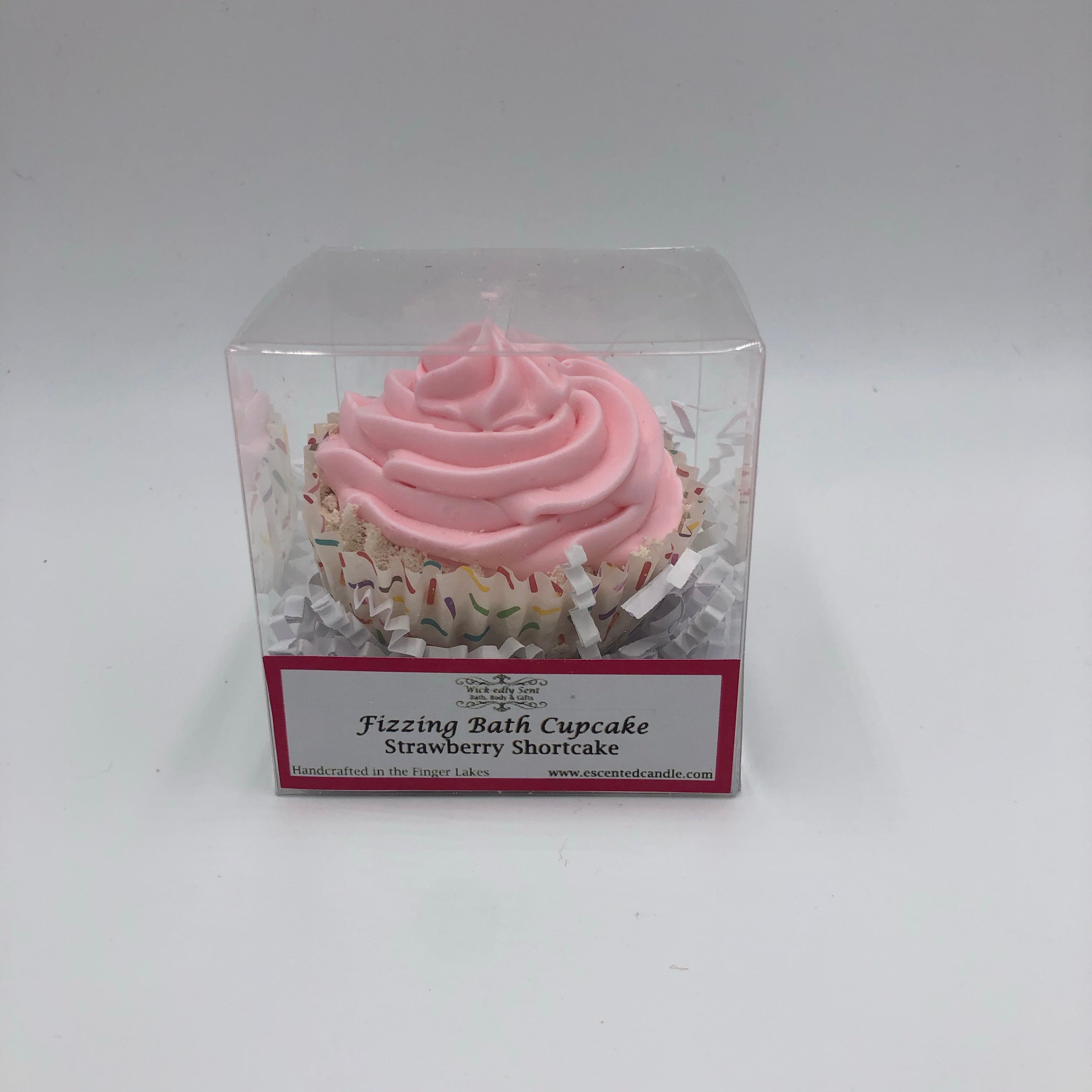 Wick-edly Sent Fizzing Bath Cupcake