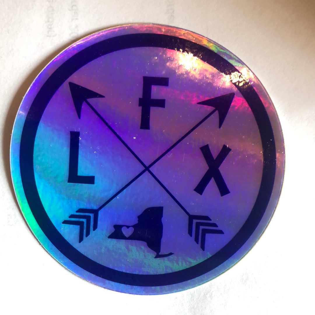 FLX Arrows Hologram Sticker